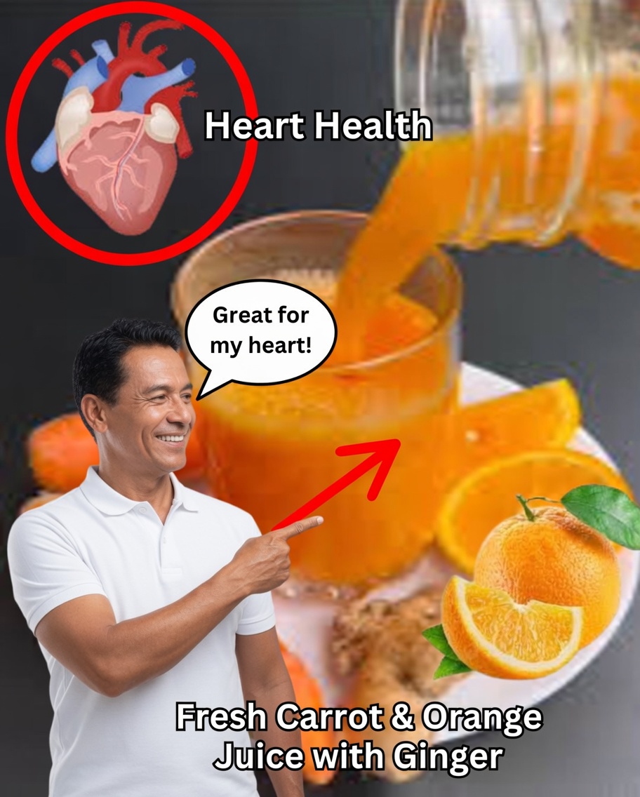 Carrot Juice with Orange, Turmeric, and Ginger