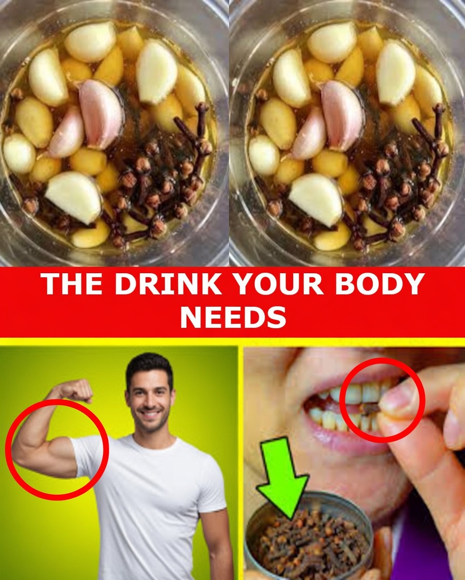 Garlic & Cloves Drink – A Powerful Health Tonic!