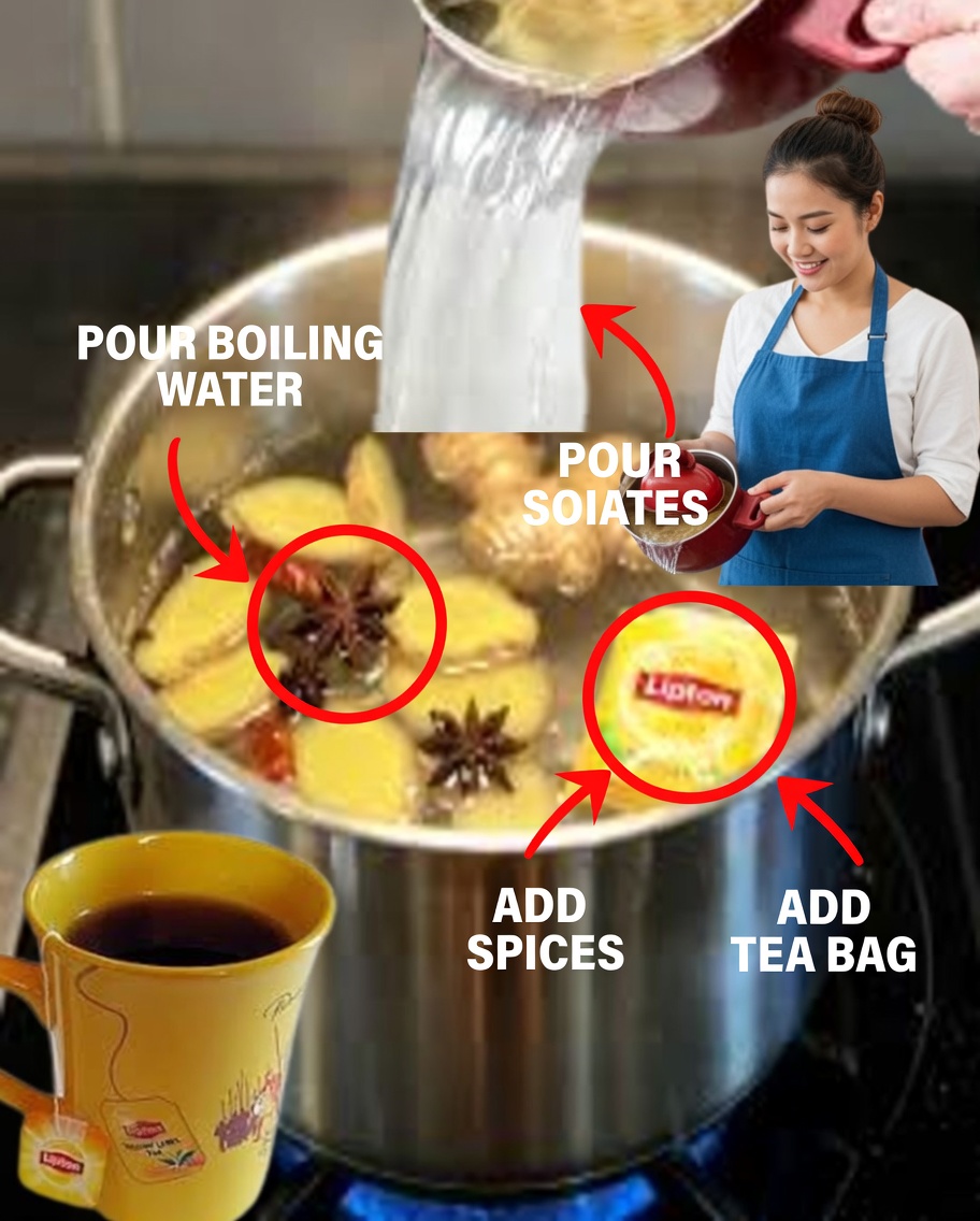 Cloves, Ginger, and a Lipton Tea Bag Combined Are Worth Gold