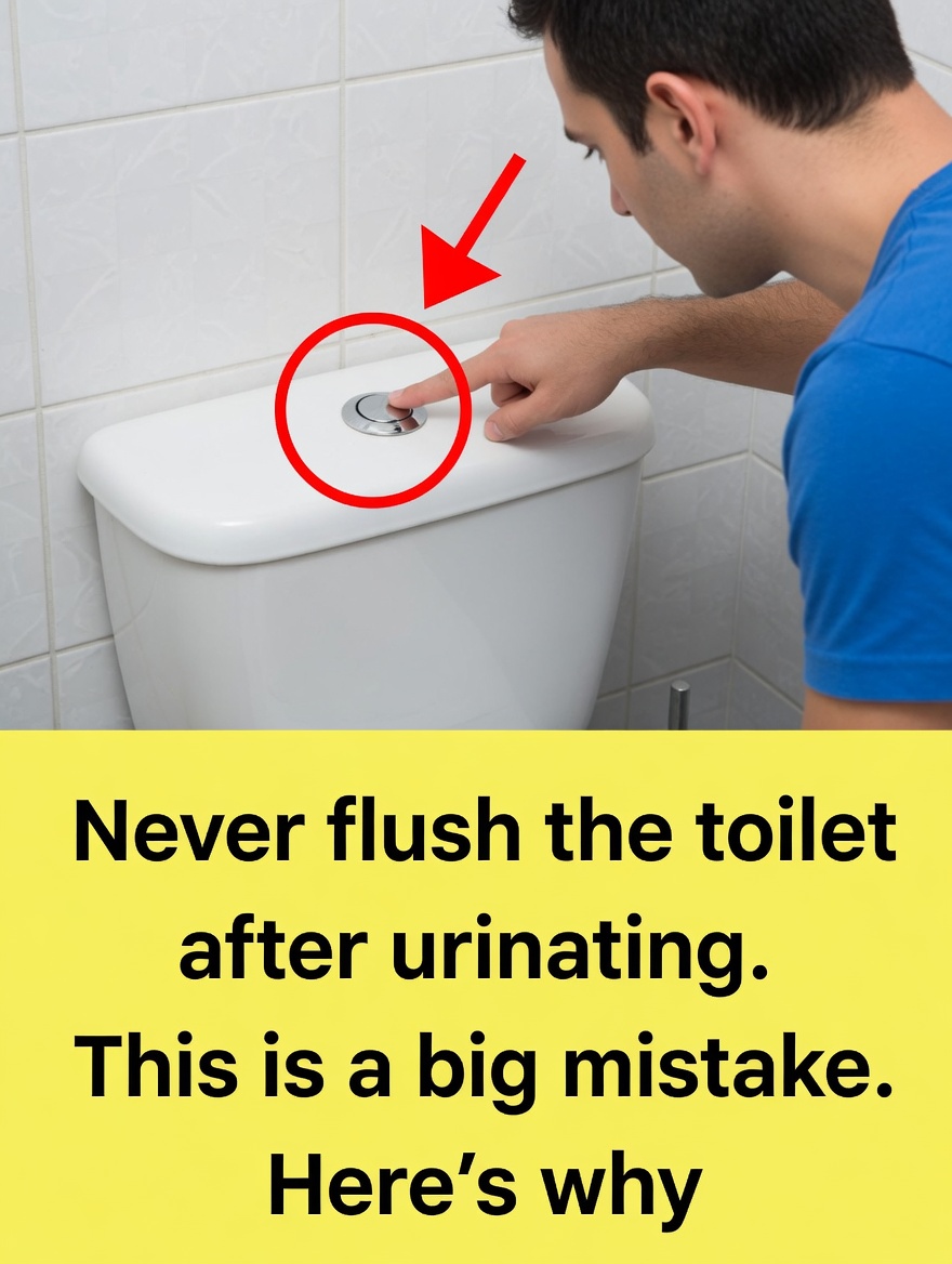 Why Is It Extremely Important Not to Flush the Toilet After Every Time You Urinate?