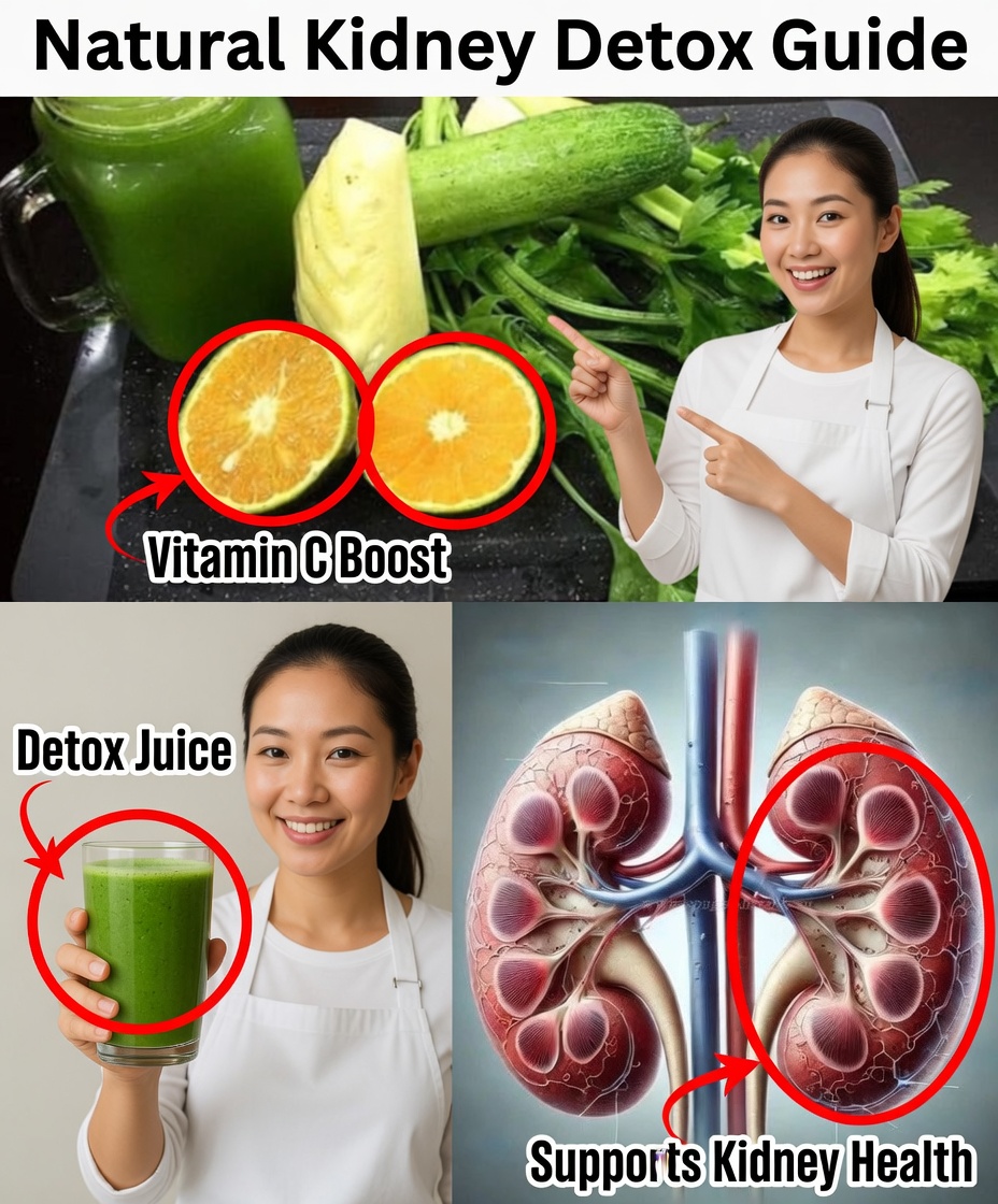 Natural Detox Smoothie for Liver, Lungs & Kidneys – Eliminate Toxins Naturally!