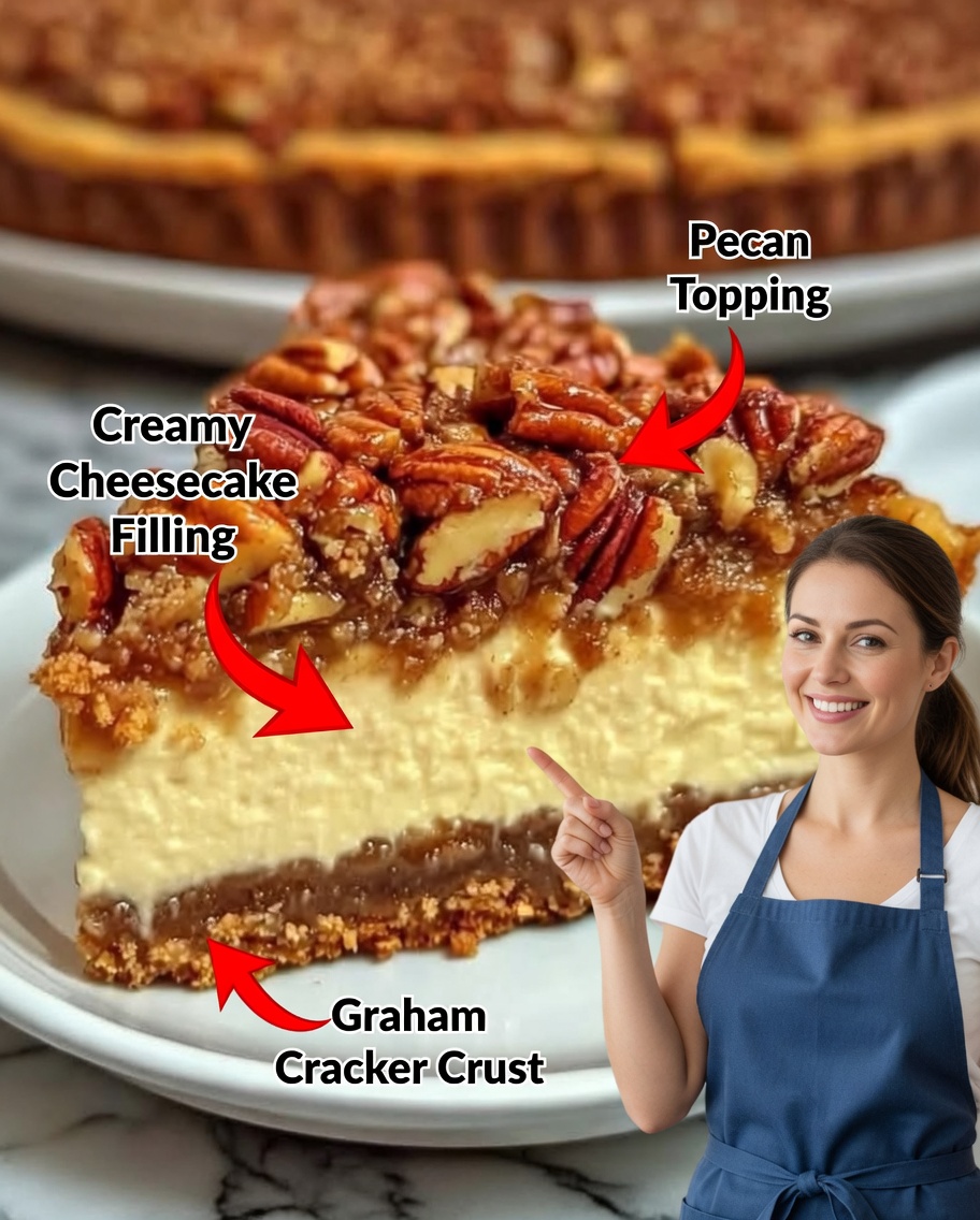 Pecan Cheesecake Squares Recipe