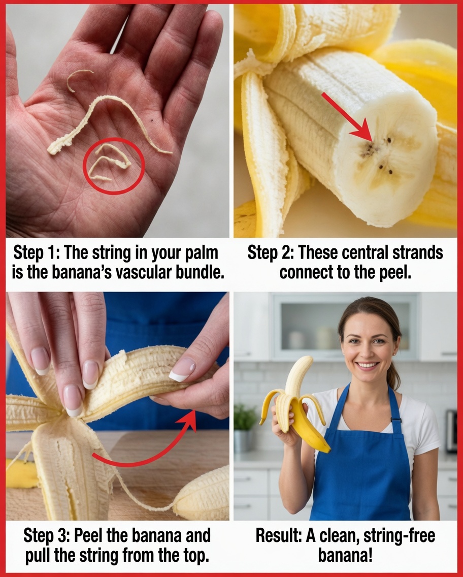 Why Do Bananas Have Those Tiny Strings? The Answer Will Surprise You!