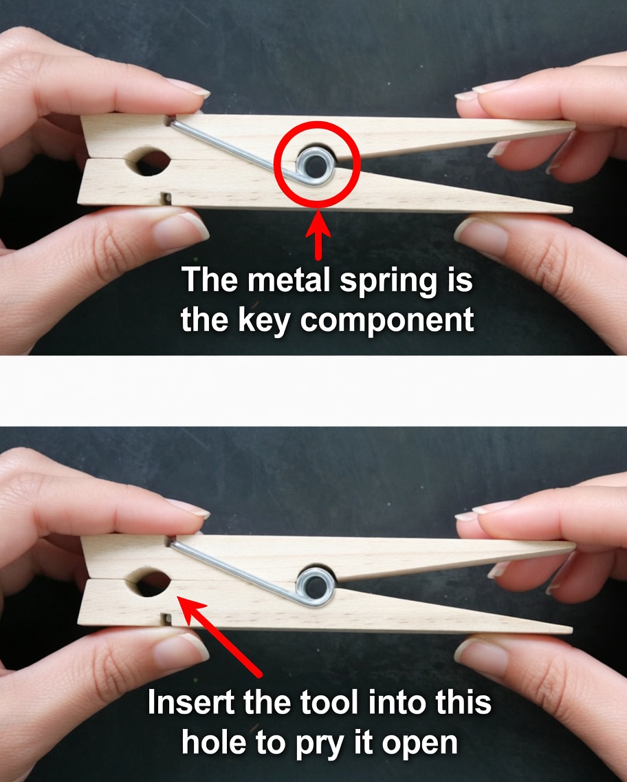 7 Genius Ways to Transform Your Front Door with Clothespins from Walmart