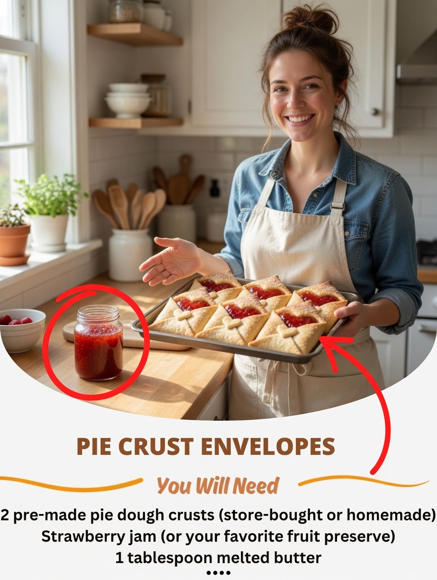 Pie Crust Envelopes: A Sweet and Whimsical Treat