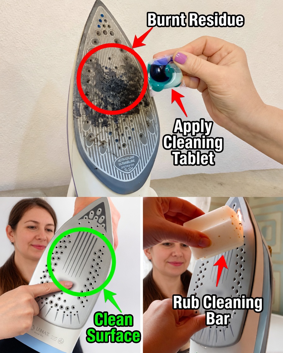 Cleaning your iron: it only takes 30 seconds. Find out how