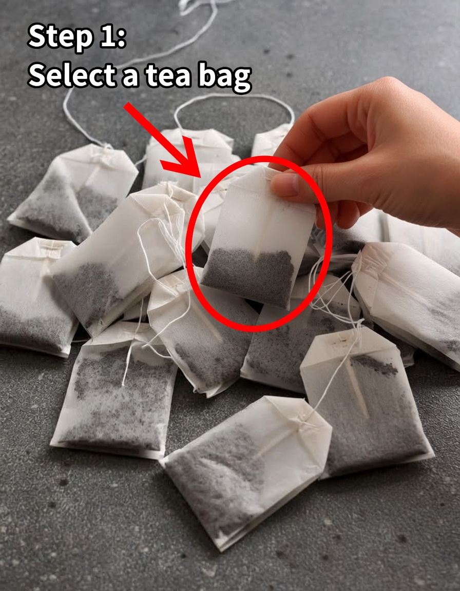 After seeing this, you’ll never throw out a tea bag again