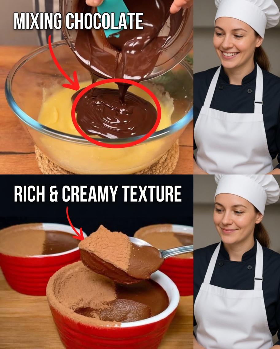 Apple-Chocolate Mousse