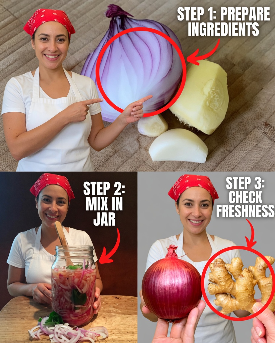 I Haven’t Been Sick for 35 Years! Clear Vision, Sharp Mind & Normal Blood Pressure – The Power of Ginger & Red Onion!