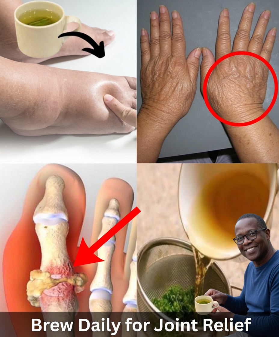 Say Goodbye to Swollen Legs, Ankles & Feet with This Natural Tea!