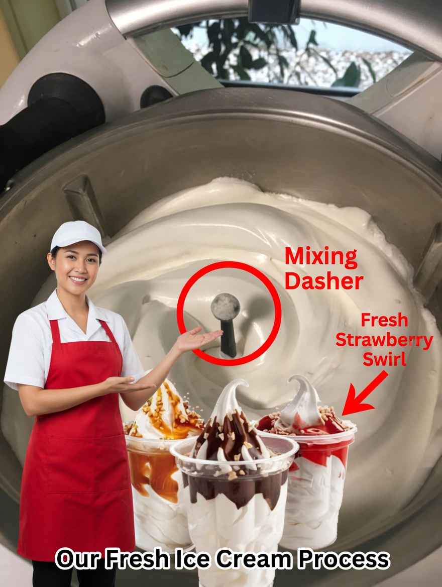 Sandy Ice Cream from Burger King with Thermomix – Homemade Delight!