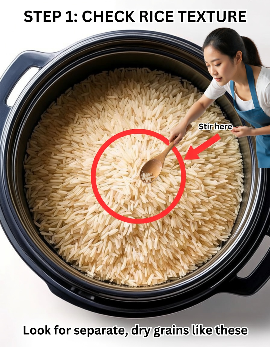 Put uncooked rice in a slow cooker with these 4 ingredients. It’s like heaven in a bowl.