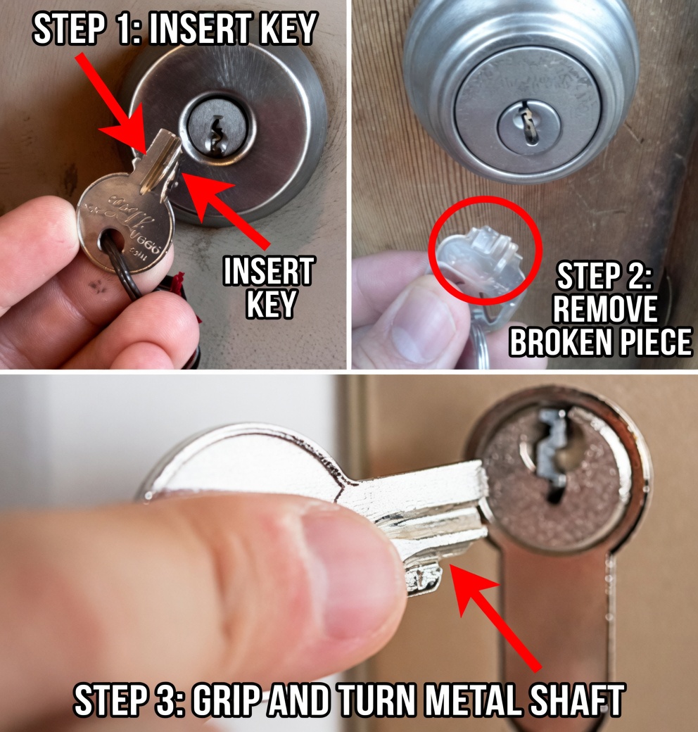How to Remove a Broken Key from a Lock: 5 Tricks to Avoid Dismantling Everything