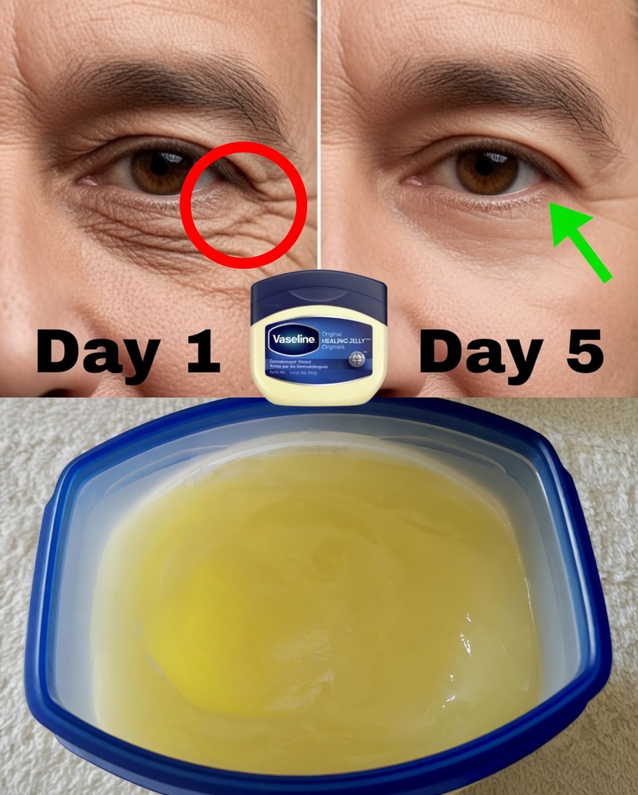 The Power of Vaseline to Remove Wrinkles! Look 20 Years Younger Naturally