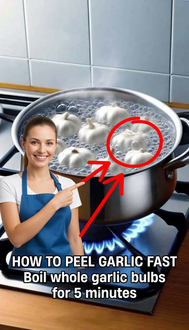 Boil 5 Cloves of Garlic in a Saucepan to Solve a Common Problem