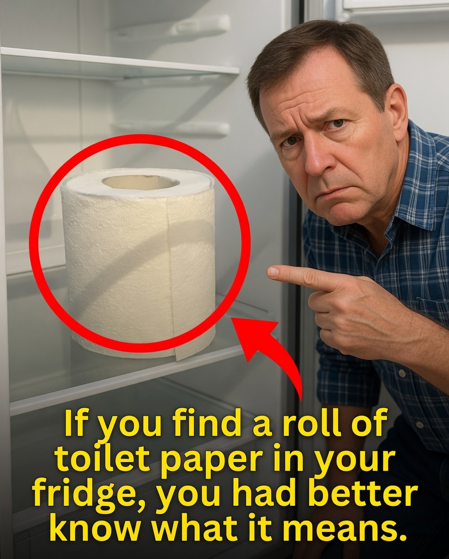 If You Find a Roll of Toilet Paper in Your Refrigerator, Here’s What It Means