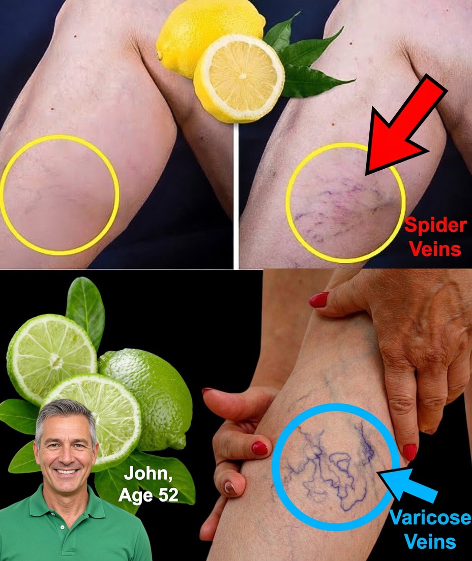 The Secret Power of Lemons to Naturally Reduce Varicose Veins