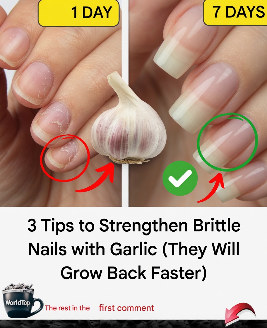 3 Tips to Strengthen Brittle Nails with Garlic