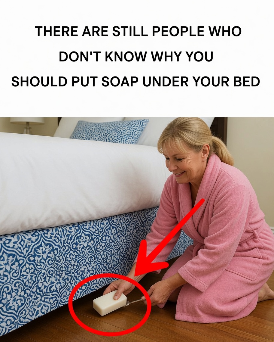 Here’s why you should put soap under the bed before sleeping