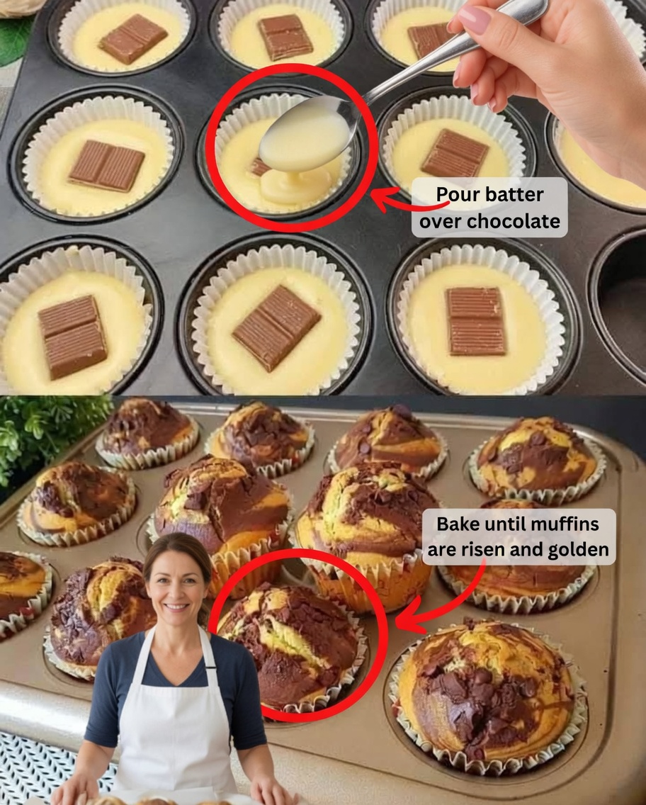 Muffins Ready for the Oven in 2 Minutes