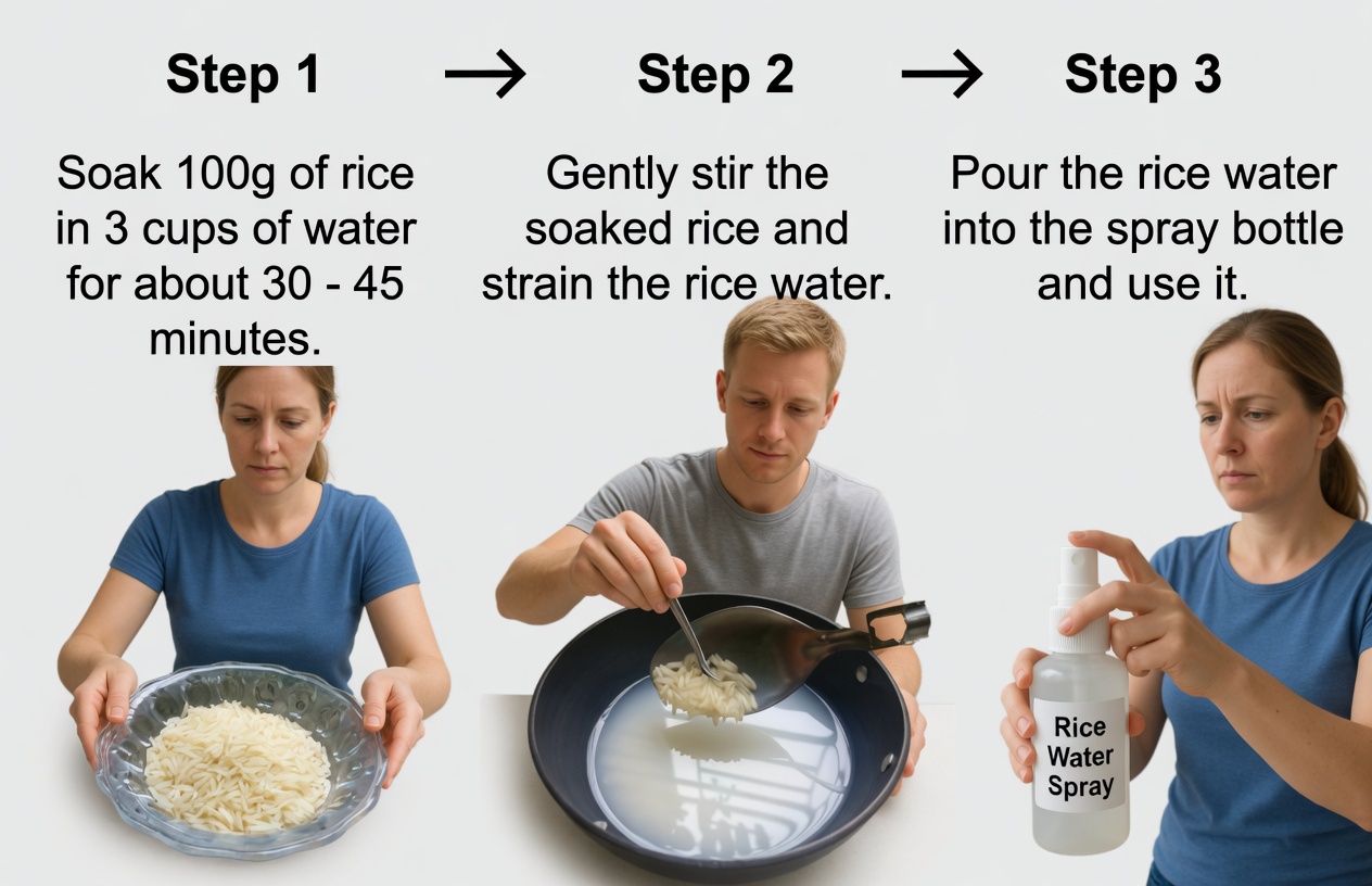 Rice Water for Hair Growth – Thick Hair with Rice Water