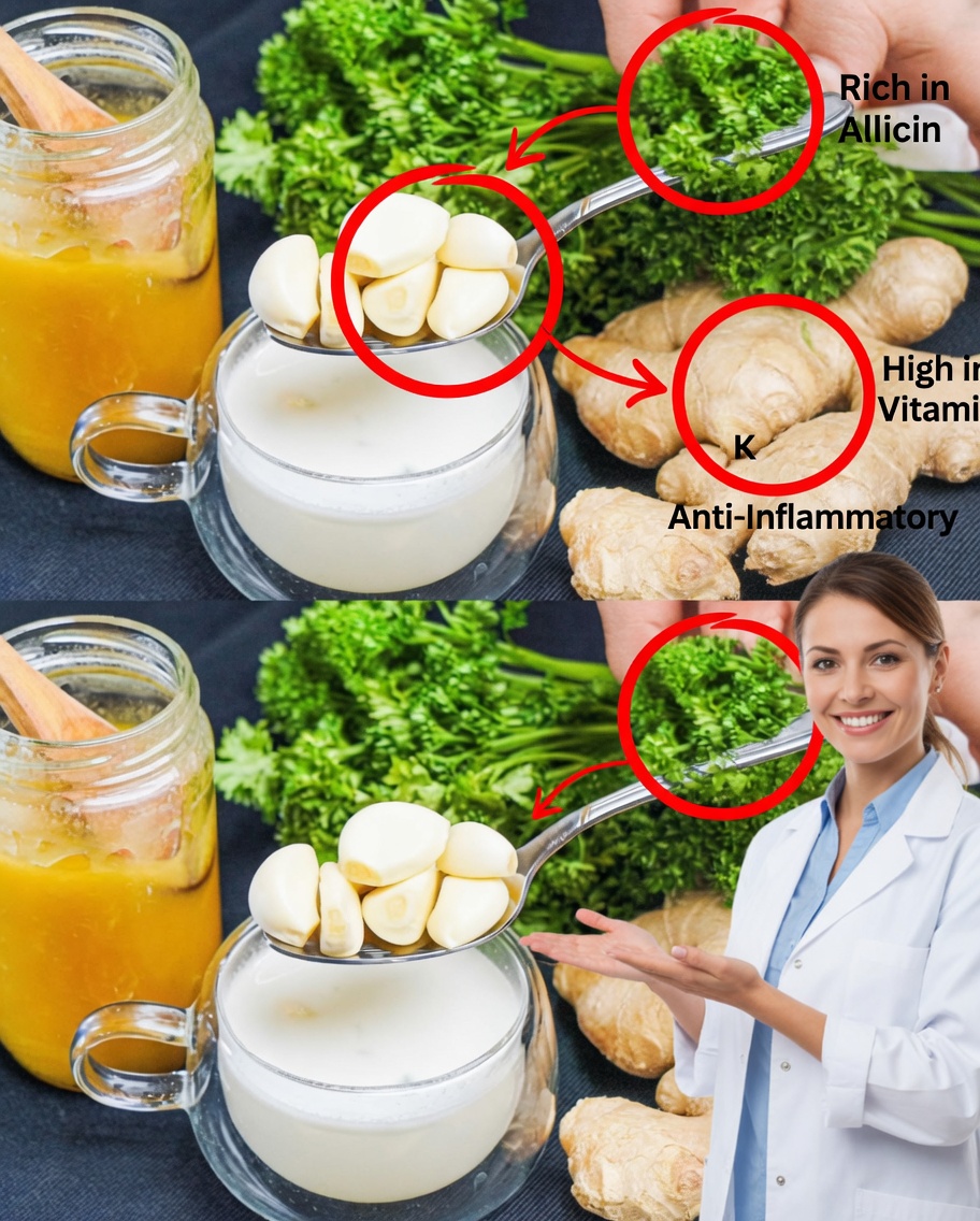 Drink Milk with Garlic to Clean Blood Vessels