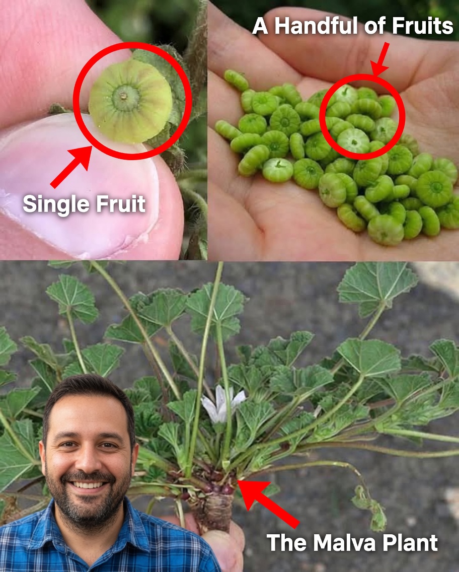 Sautéed Wild Mallow with Garlic and Olive Oil