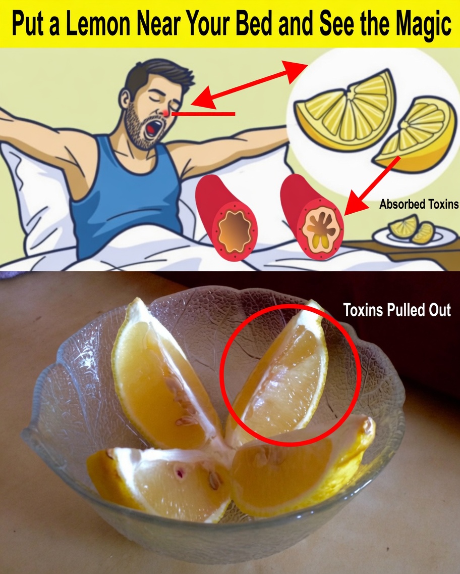Natural Lemon Bedside Freshener for Better Sleep and Air Quality