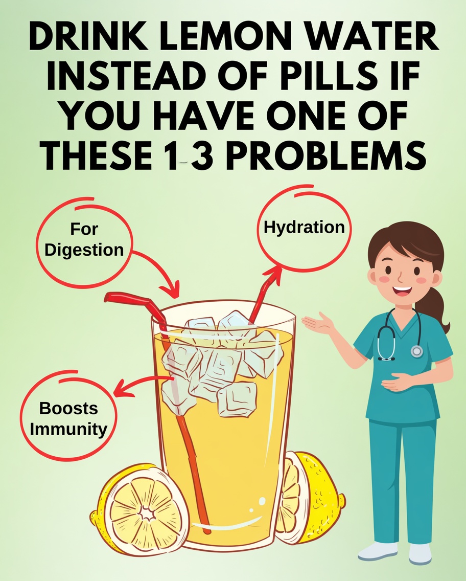 Drink Lemon Water Instead of Pills to Cure These 13 Health Problems!