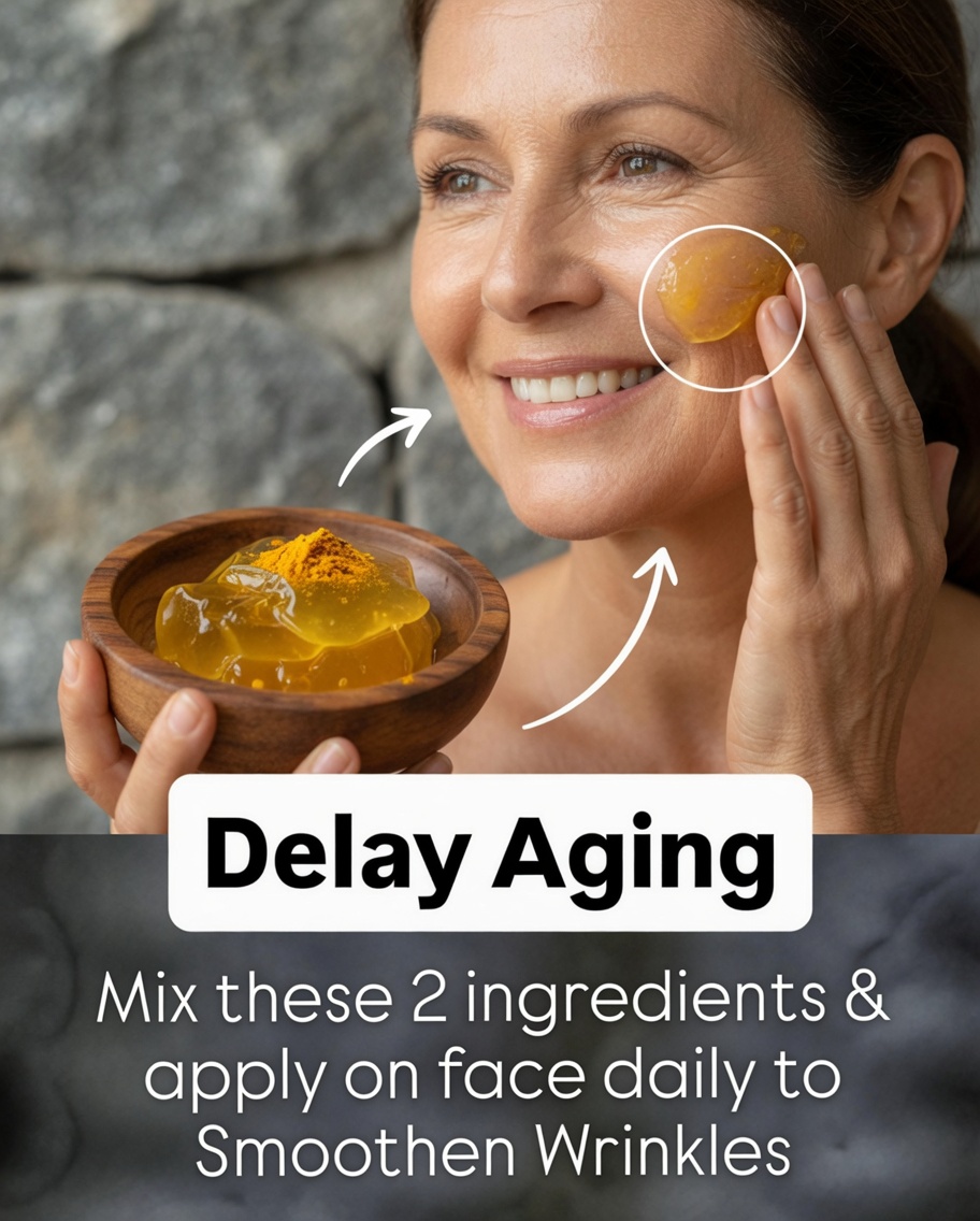 Turmeric and Aloe Vera Gel for Skin Brightening and Hydration