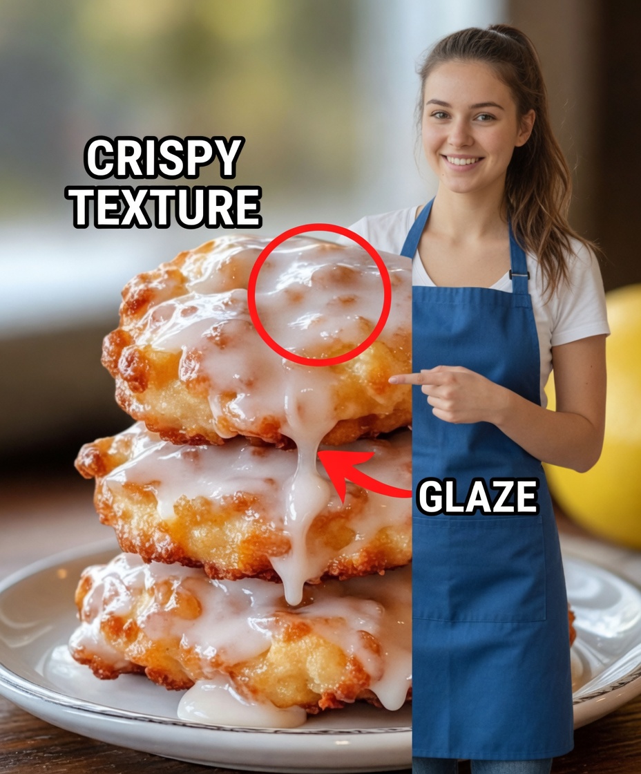 Glazed Apple Fritters