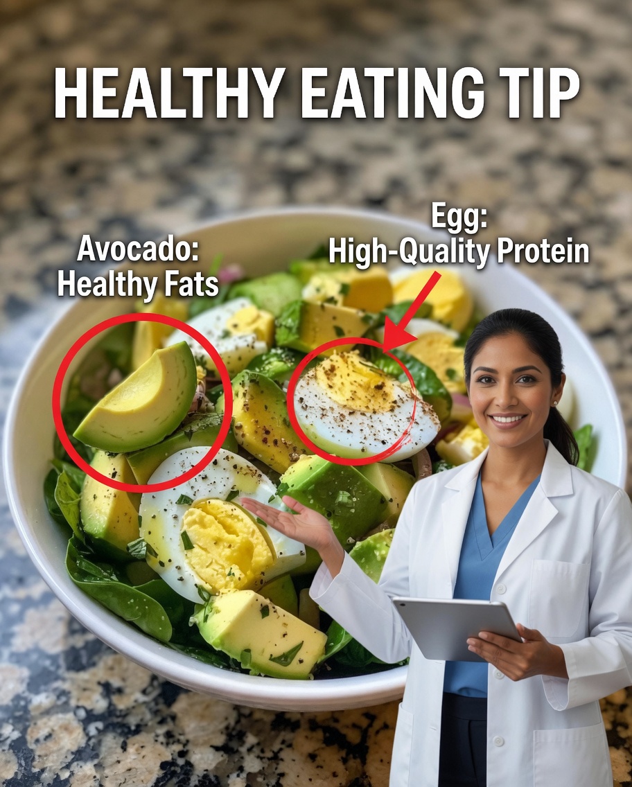 Avocado and Spinach Egg Salad