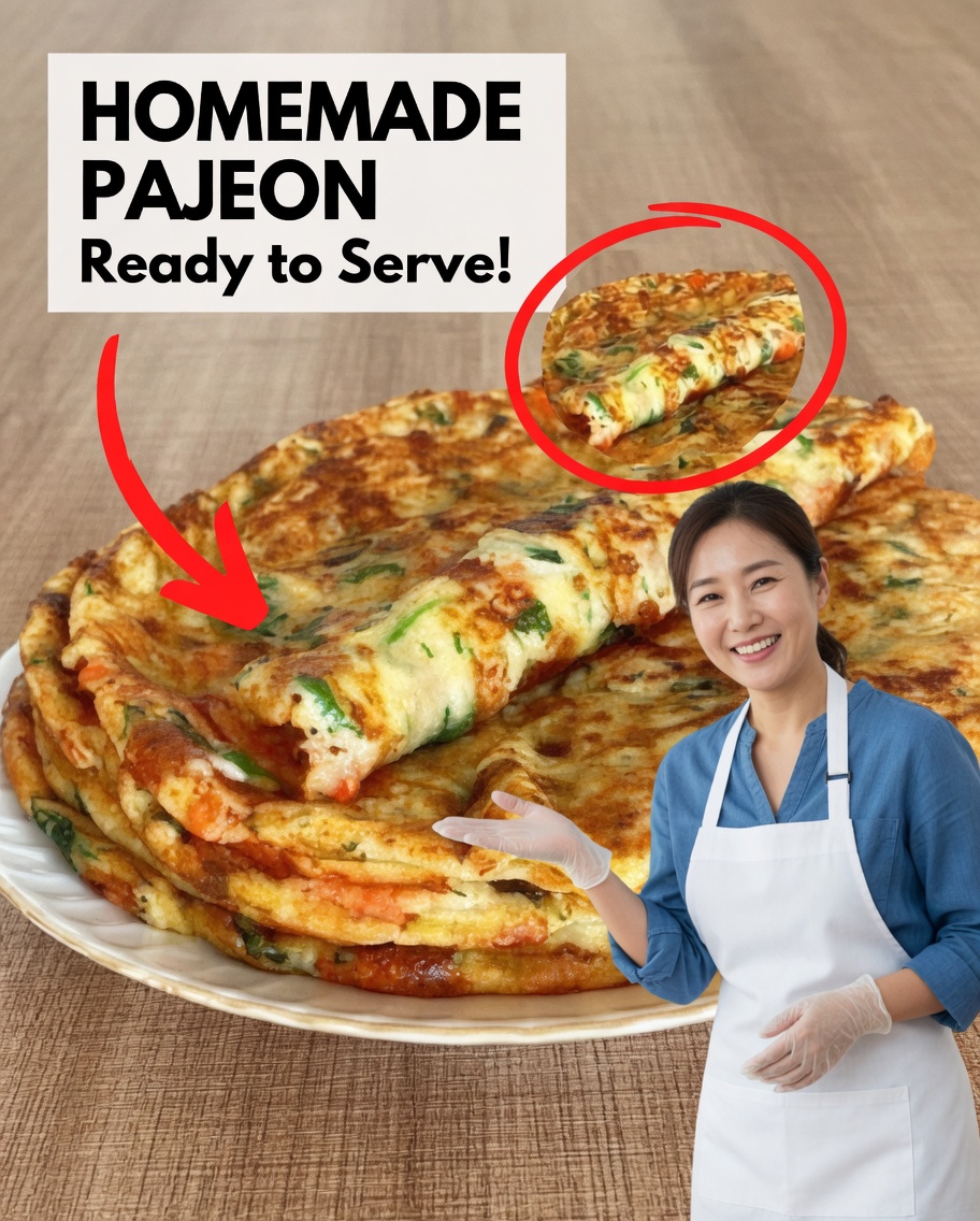 Golden Veggie Pancake Stacks