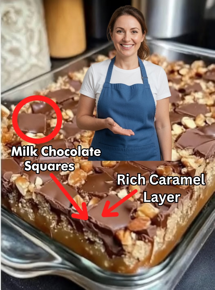 Chocolate Caramel Pecan Bars Recipe
