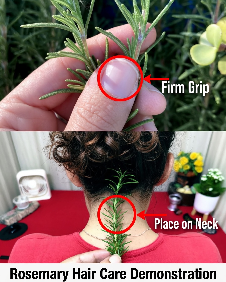 Put Rosemary on the Back of Your Neck, and You Will Be Shocked at What Will Happen