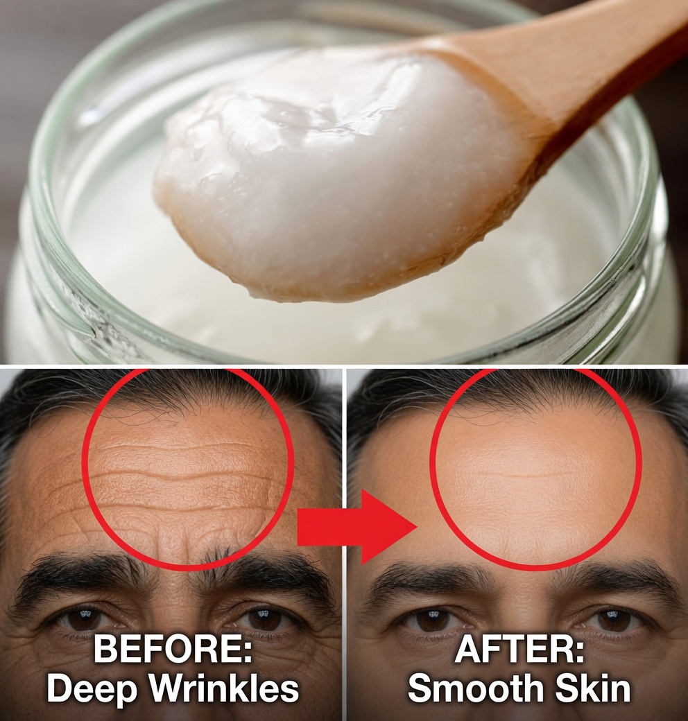 Natural anti-wrinkle cream to moisturize and rejuvenate the skin