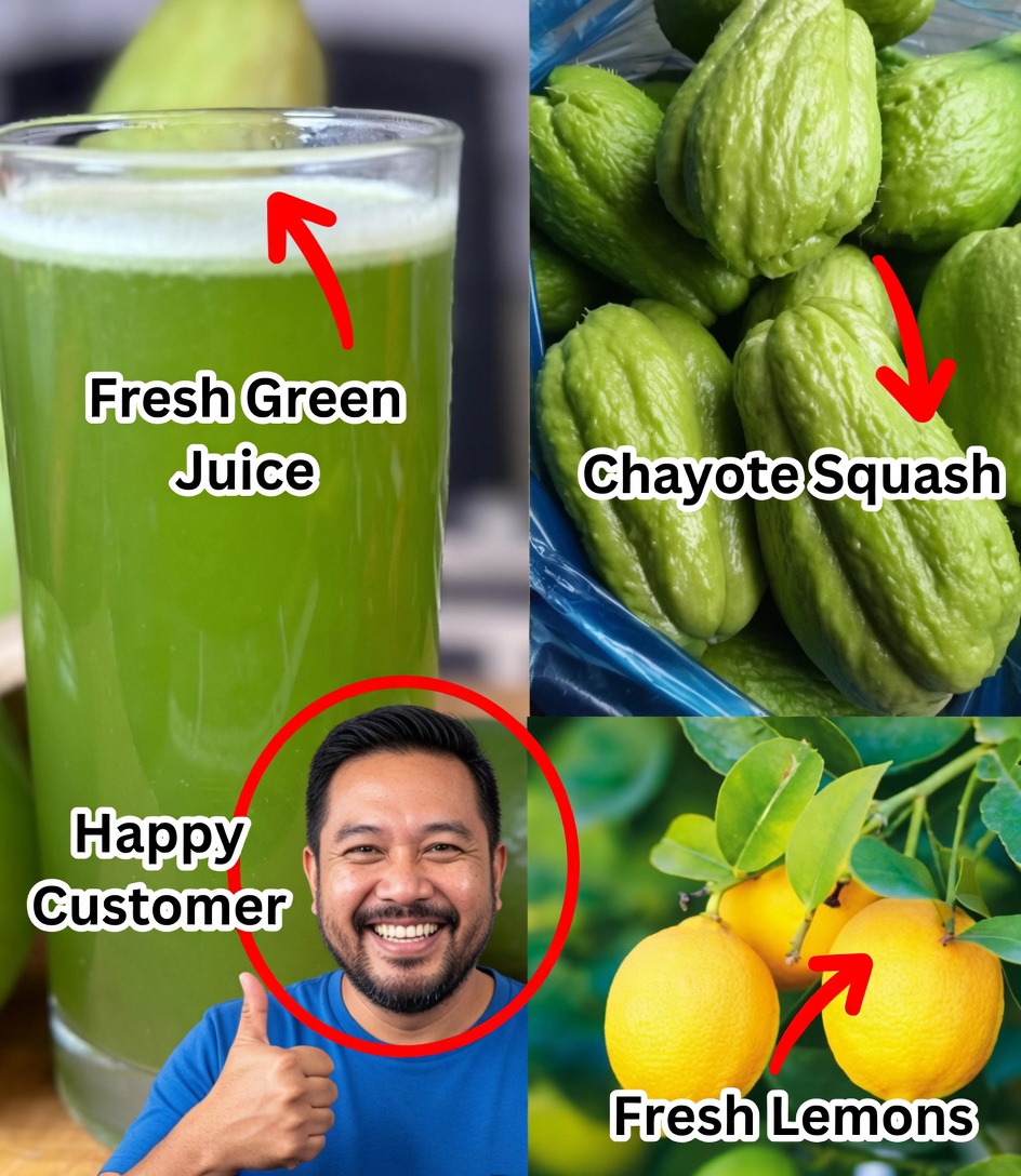 Benefits of Chayote and Lemon
