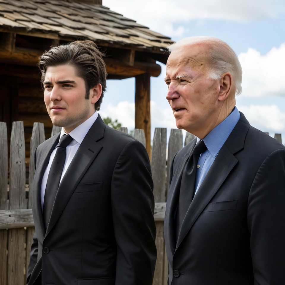 Barron Trump Shows His True Colors as He Comes Face to Face with Joe Biden