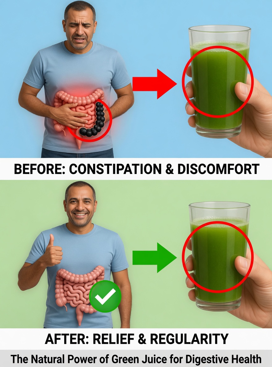 Natural Green Juice Recipe for Colon Cleansing