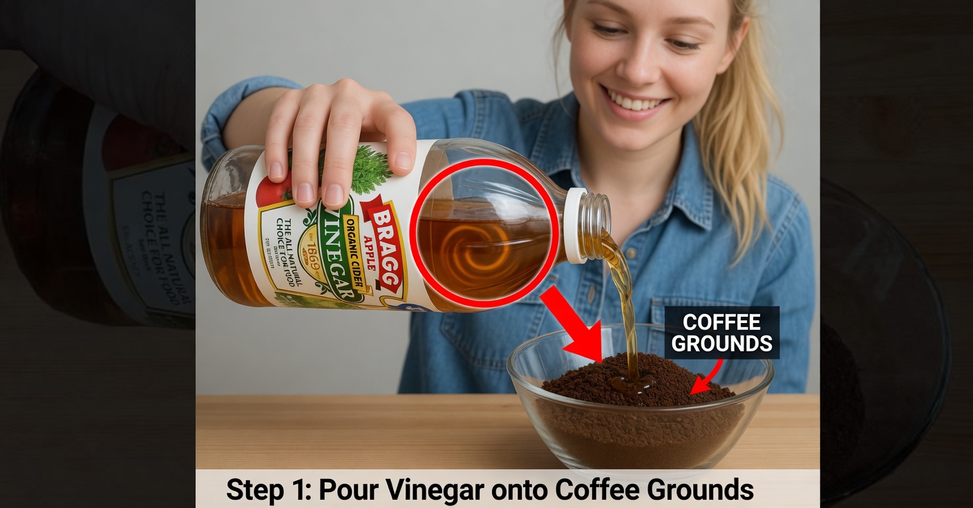 Natural Coffee and Vinegar Cleaner Recipe for Odor Removal and Cleaning