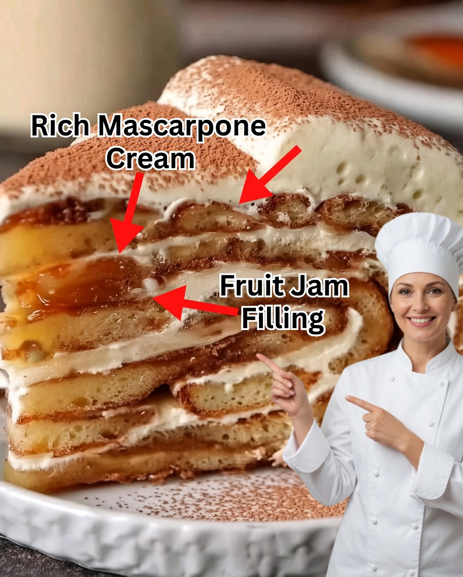 Layered Cream and Caramel Dessert Recipe