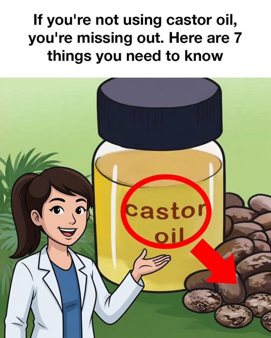 If You’re Not Using Castor Oil, You’re Missing Out! Here Are 7 Reasons to Try It