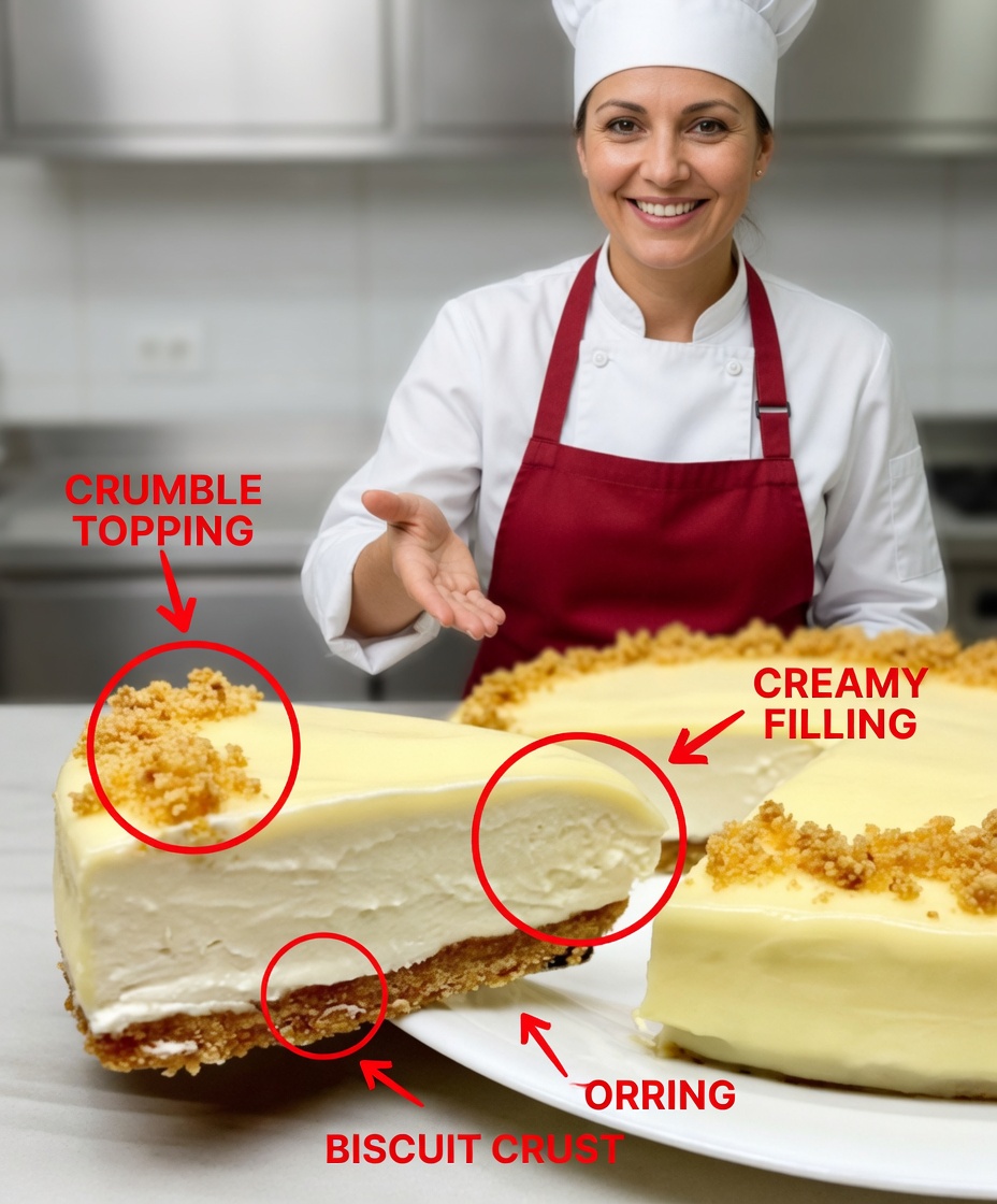 No-Bake Layered Vanilla Cheesecake Delight