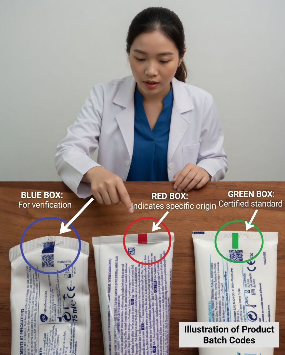 The Mystery of the Colored Line on Your Toothpaste Tube