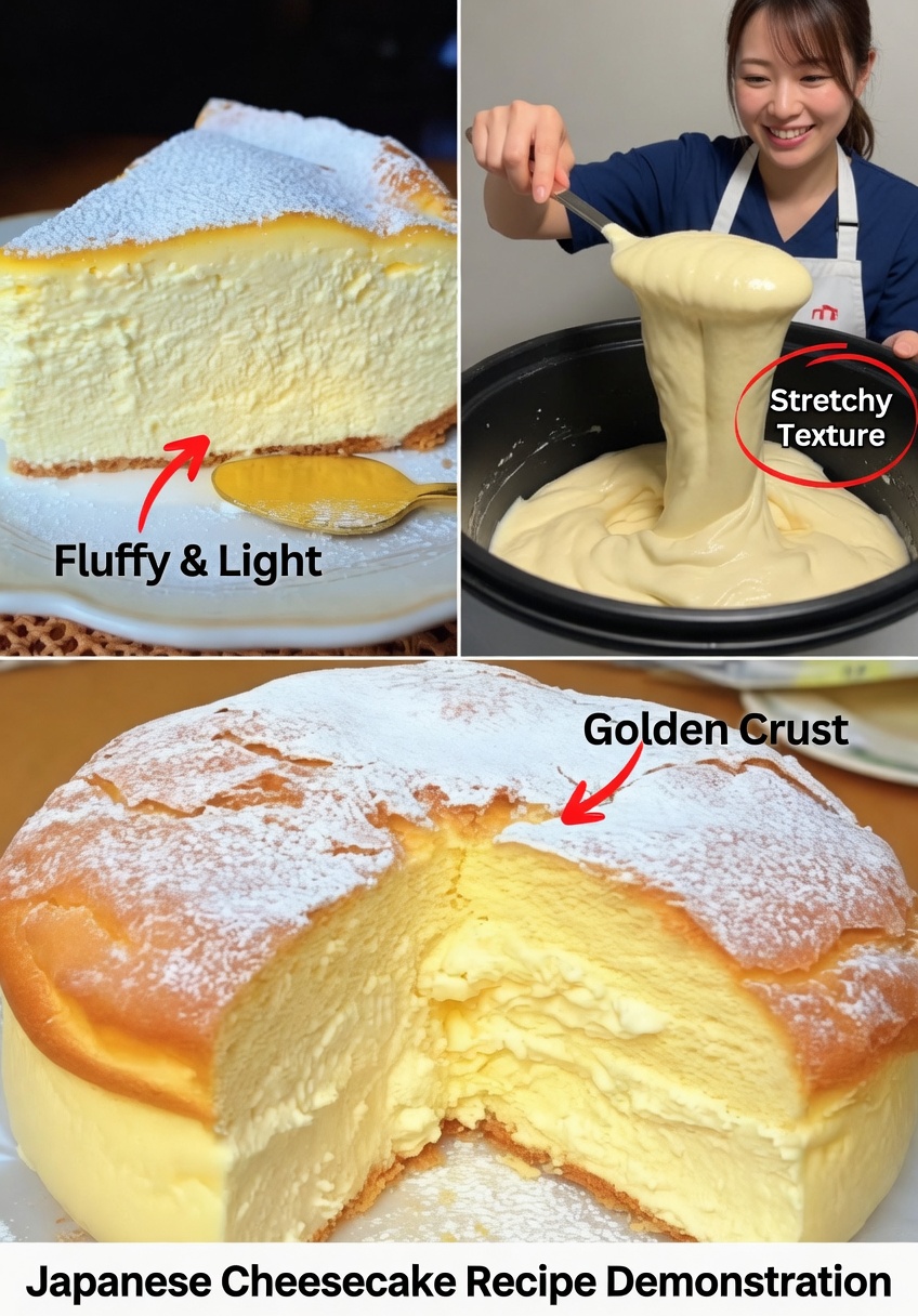 Fluffy Japanese Cheesecake Recipe
