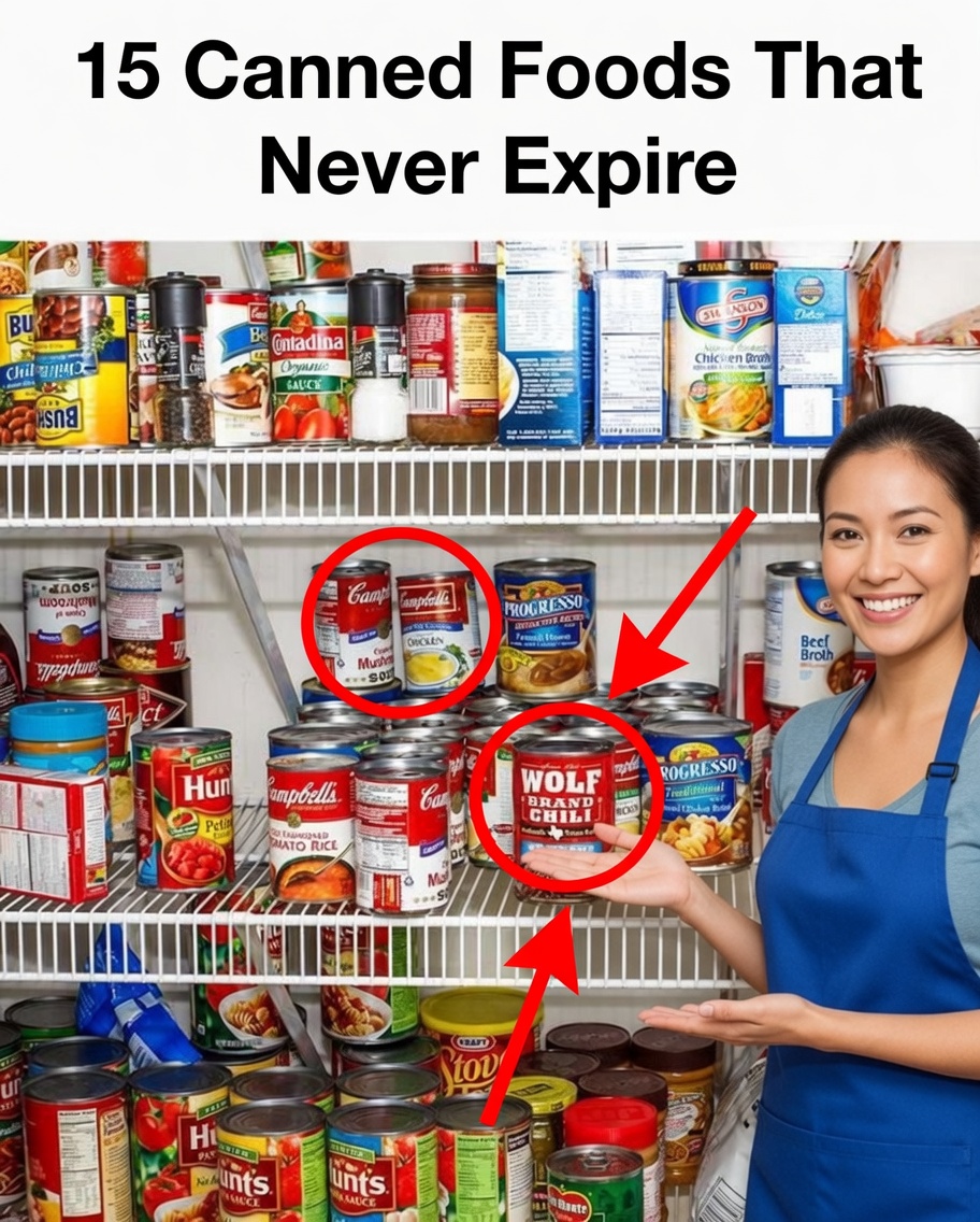 15 Canned Foods That NEVER Ever Expire
