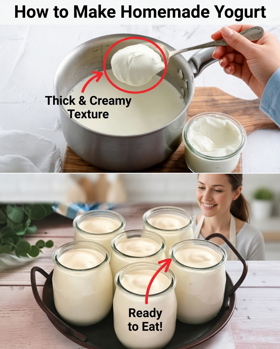 Homemade 2-Ingredient Yogurt Recipe Makes a Lot and Is Easy to Make.