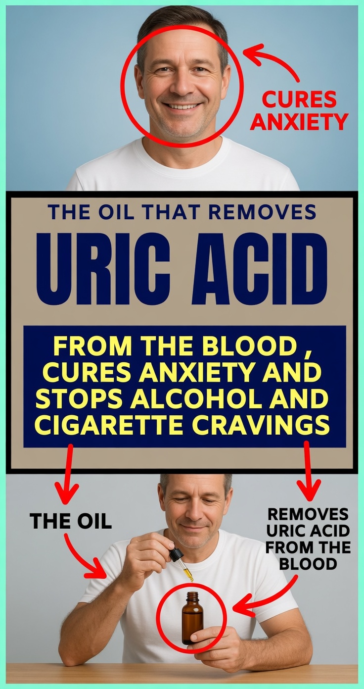 Natural Oil for Uric Acid, Inflammation, and Cravings