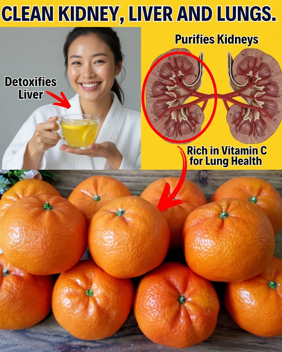 Revitalize Your Body Naturally: Detoxify Your Kidneys, Liver, and Lungs with Mandarins