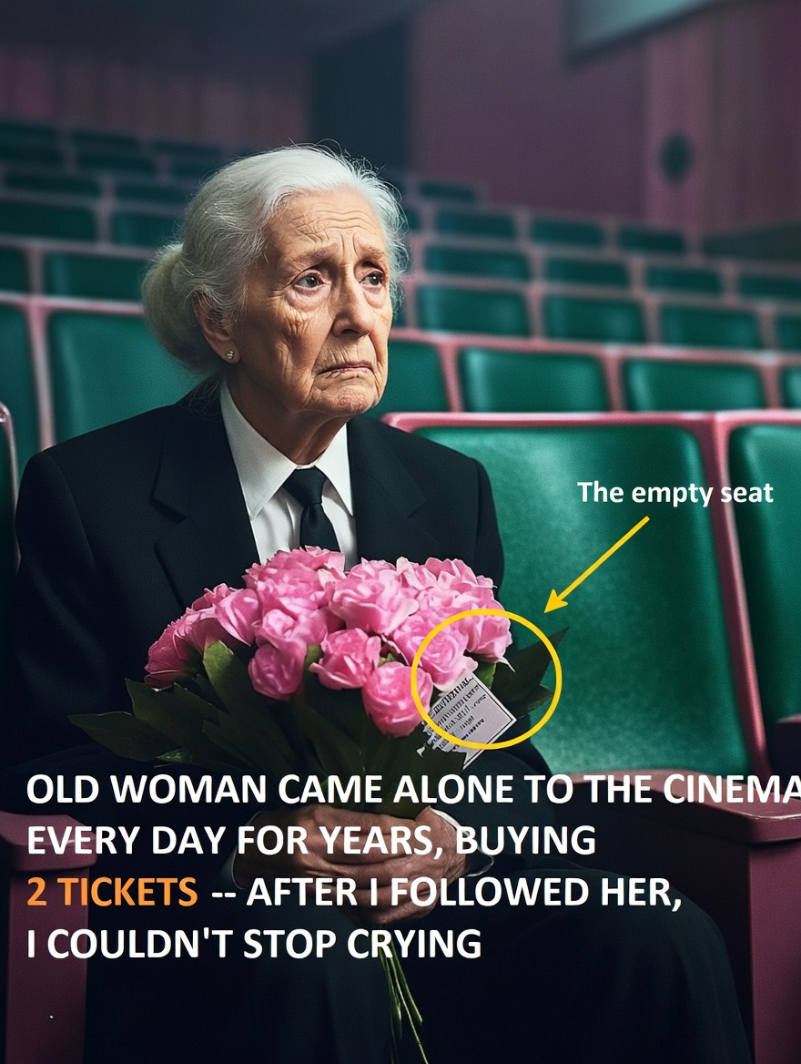 An Elderly Man Always Bought Two Movie Tickets for Himself, So One Day I Decided to Find Out Why – Story of the Day